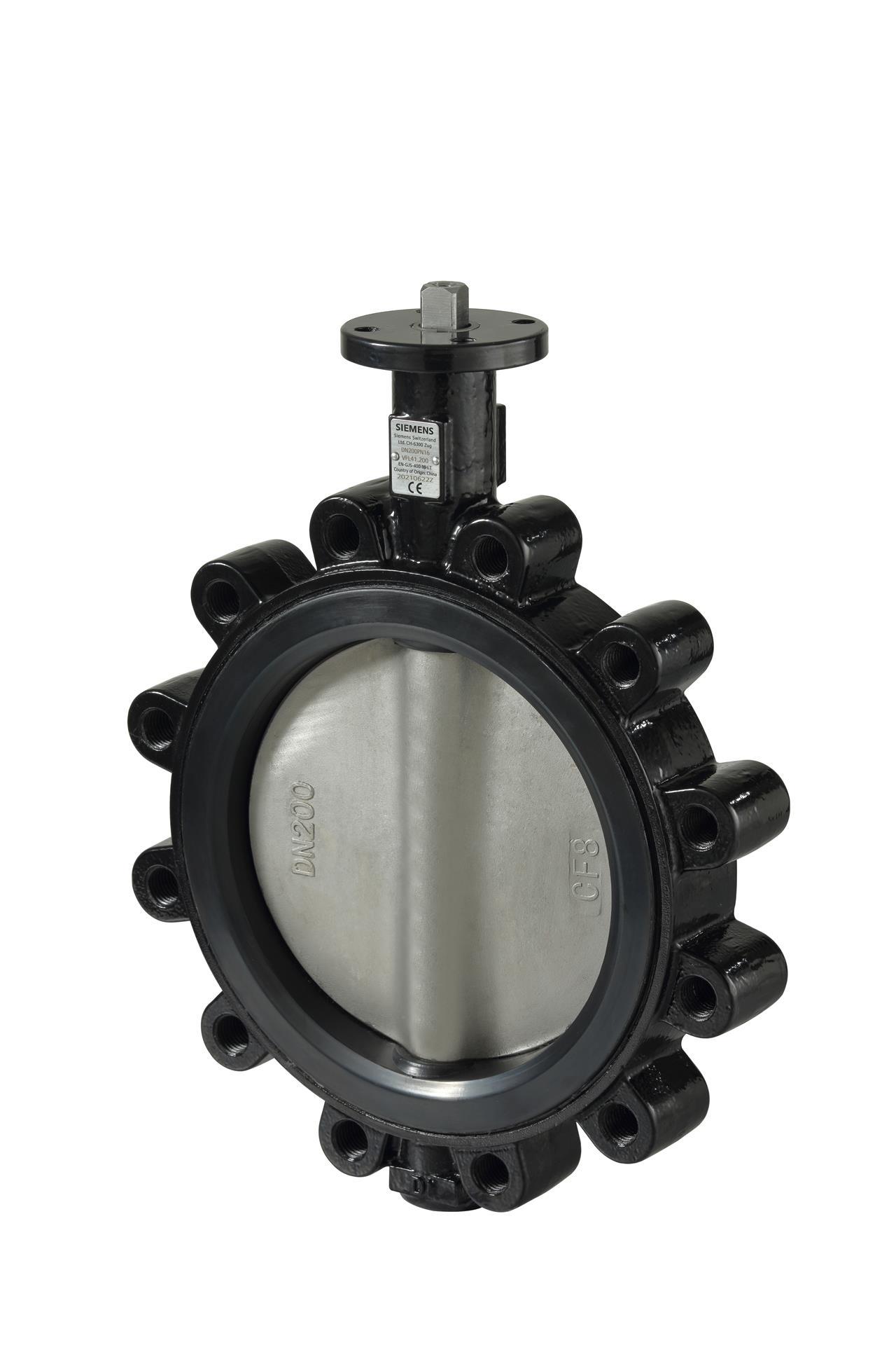 Siemens VFL41.300 Lug Tipi Kelebek Vana (DN300, PN16, kvs 7200, Sızdırmaz Kapama)