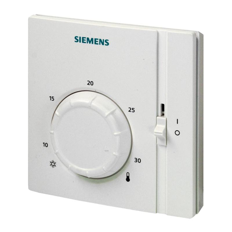 RAA31 Elektromekanik Oda Termostatı (Açma/Kapama Anahtarlı, Isıtma veya Soğutma, Kablolu, 8-30 °C, 6 A)