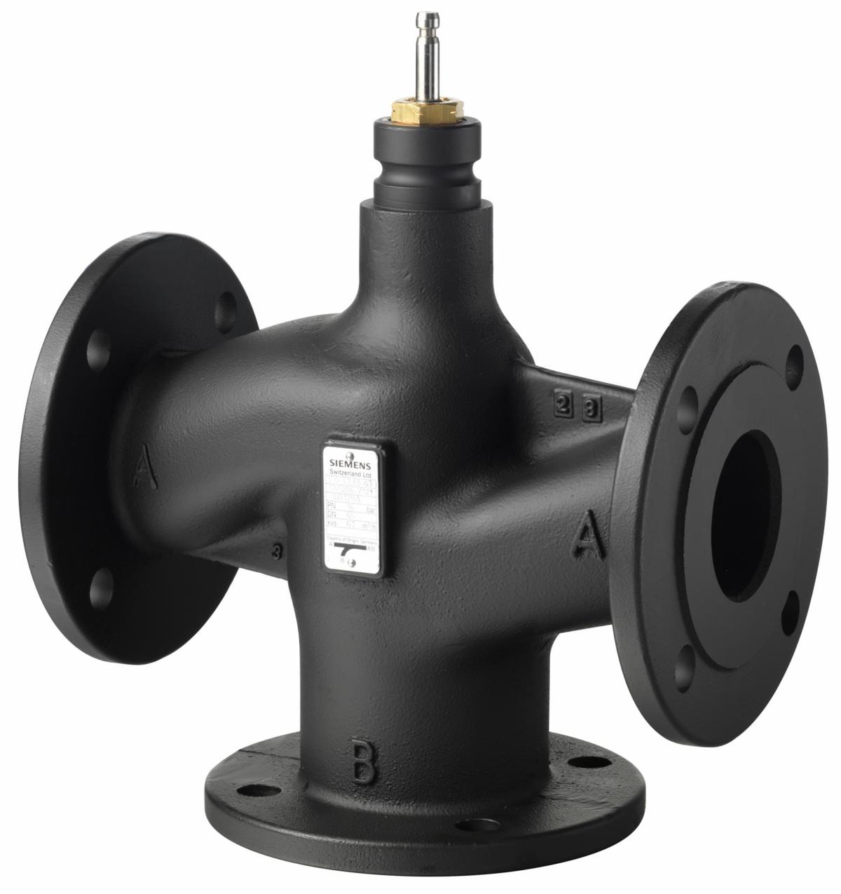 Siemens VXF53.150-400 Flanşlı 3 Yollu Vana Gövdesi (DN150, PN25, kvs 400)