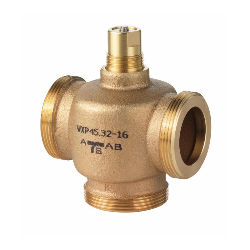 VXP45.40-25 Dış Dişli 3 Yollu Oturmalı Vana (DN40, PN16, kvs 25, strok 5,5 mm)