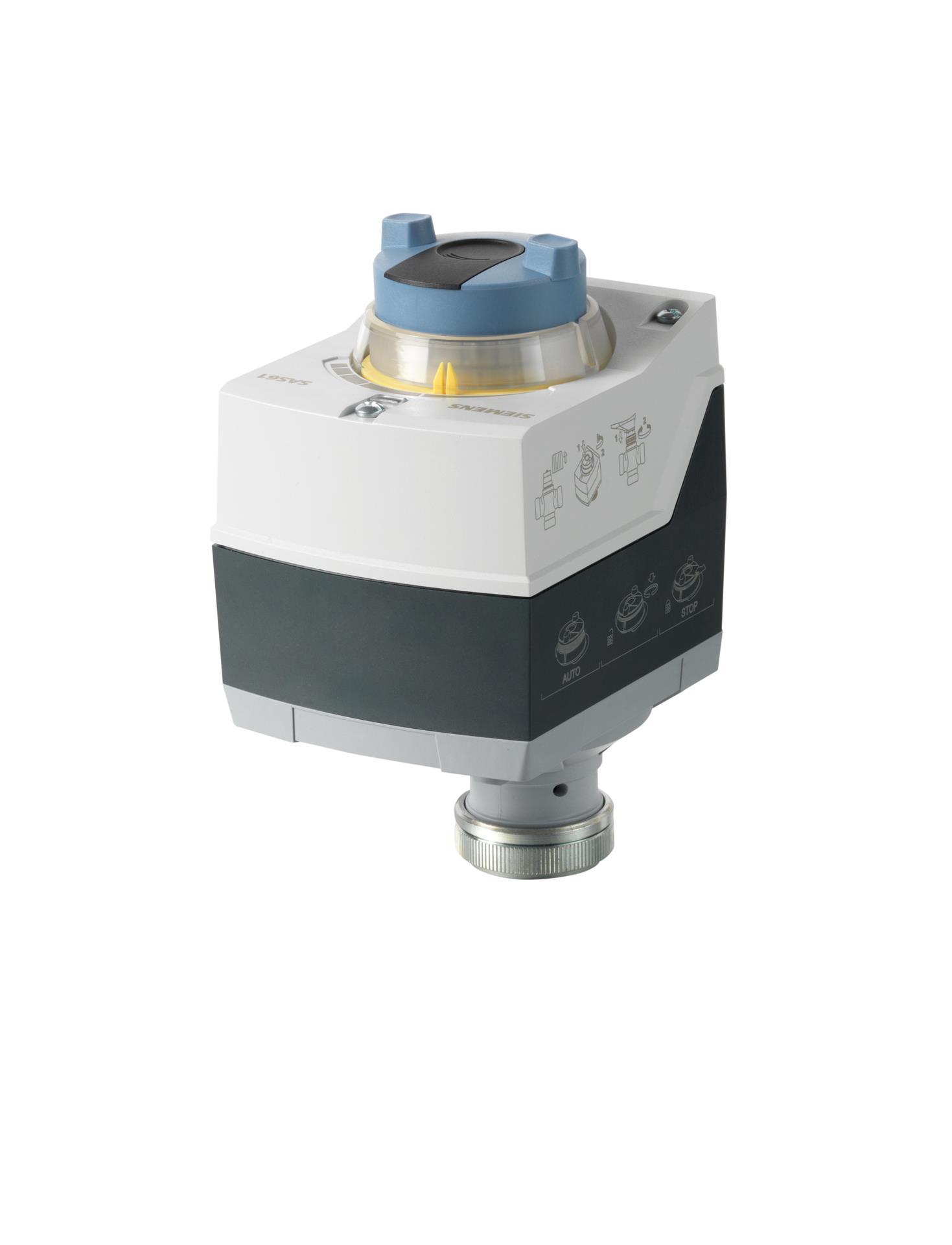 Siemens SAS61.03 Elektromotorik Aktüatör (400 N, 5,5 mm, AC/DC 24 V, DC 0-10 V / DC 4-20 mA, 30 s)