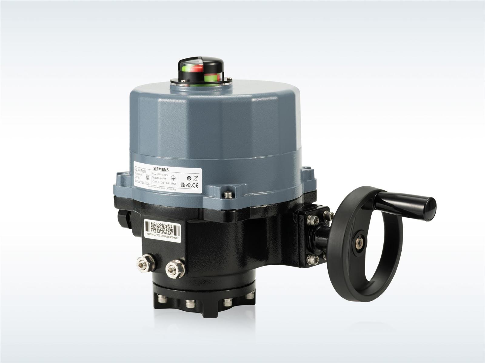 Siemens SQL341E100 Kelebek Vana Motoru (100 Nm, 90°, AC 230 V, On/Off ve 3 Konumlu, IP67)