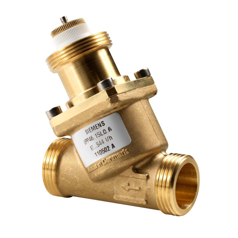VPP46.25F3.6 Dış Dişli Basınçtan Bağımsız Kombine Balans ve Kontrol Vanası PICV (DN25, PN25, 600-3609 l/h)