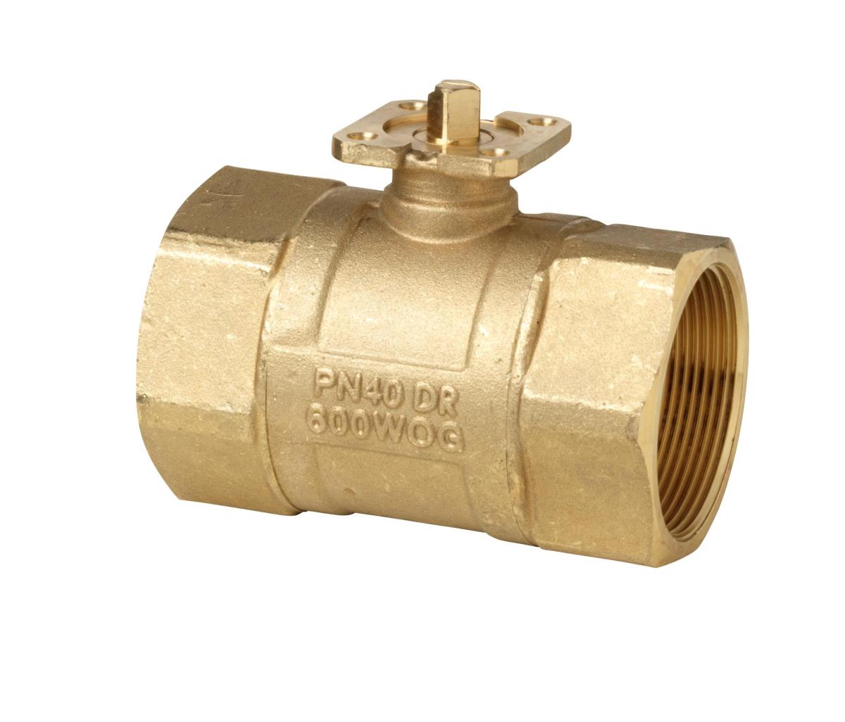 Siemens VAI60.50-96 İç Dişli 2 Yollu Küresel Vana (DN50, PN40, kvs 96, açma-kapama)