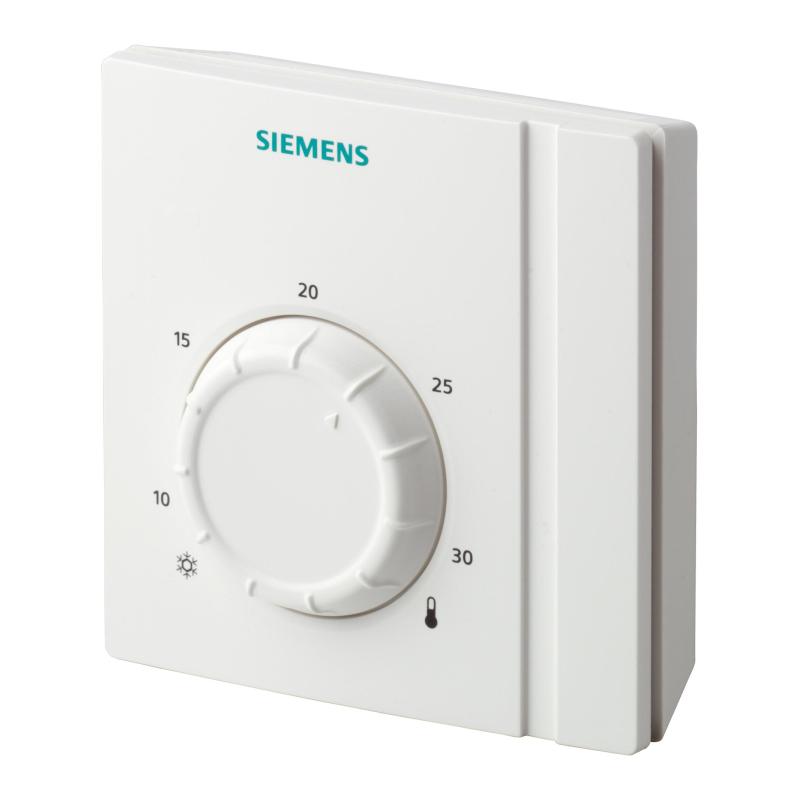 RAA21 Elektromekanik Oda Termostatı (Temel Model, Isıtma veya Soğutma, Kablolu, 8-30 °C, 6 A)