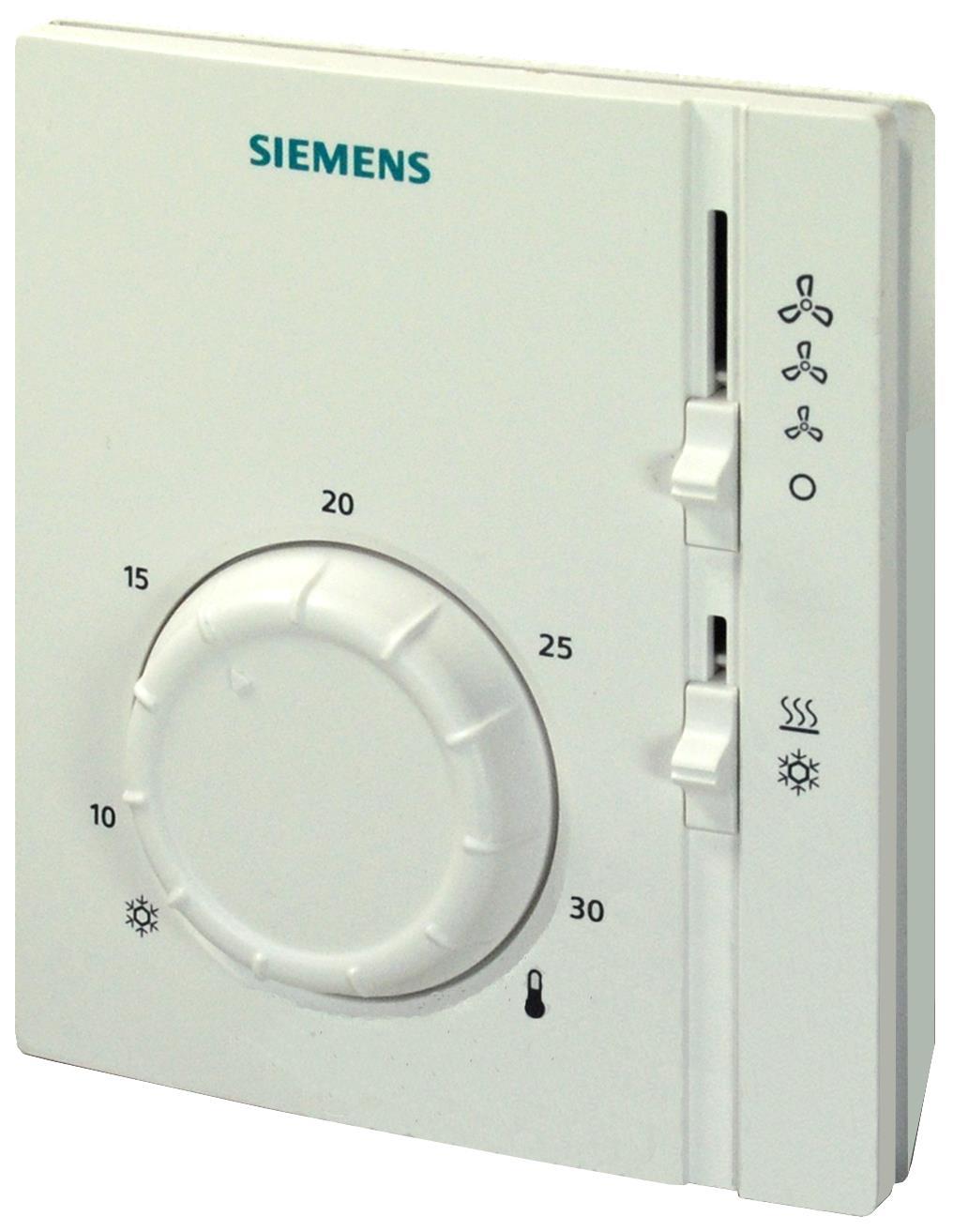 Siemens RAB11 Mekanik Oda Termostatı – 2 Borulu Fancoil