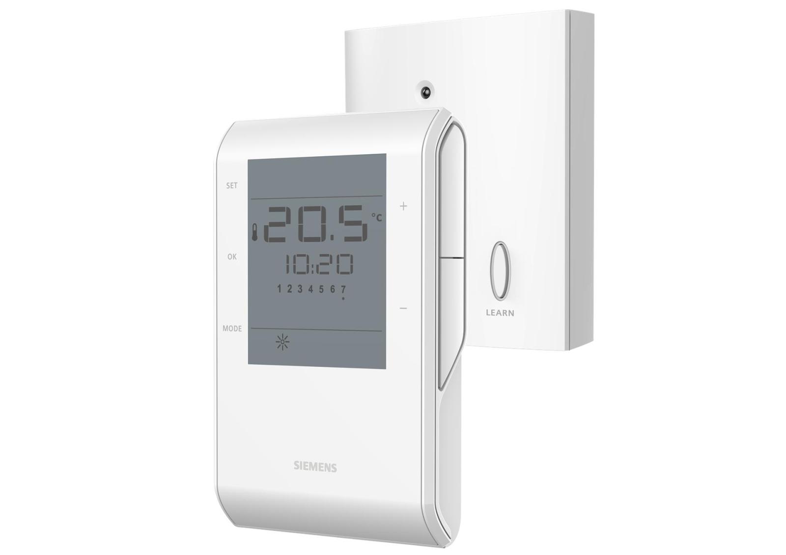 Siemens RDE50.1RF/SET Kablosuz Dijital Oda Termostatı