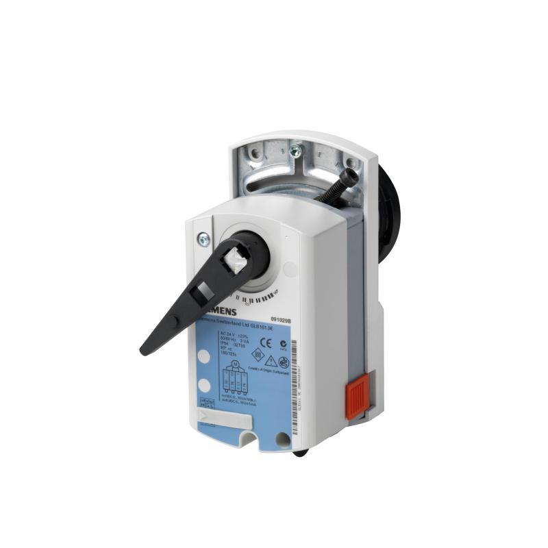 GLB341.9E Elektromotorik Döner Aktüatör (Küresel Vanalar için, Yay Geri Dönüşsüz, AC 230 V, 2/3 Konumlu, 10 Nm, 150 s)