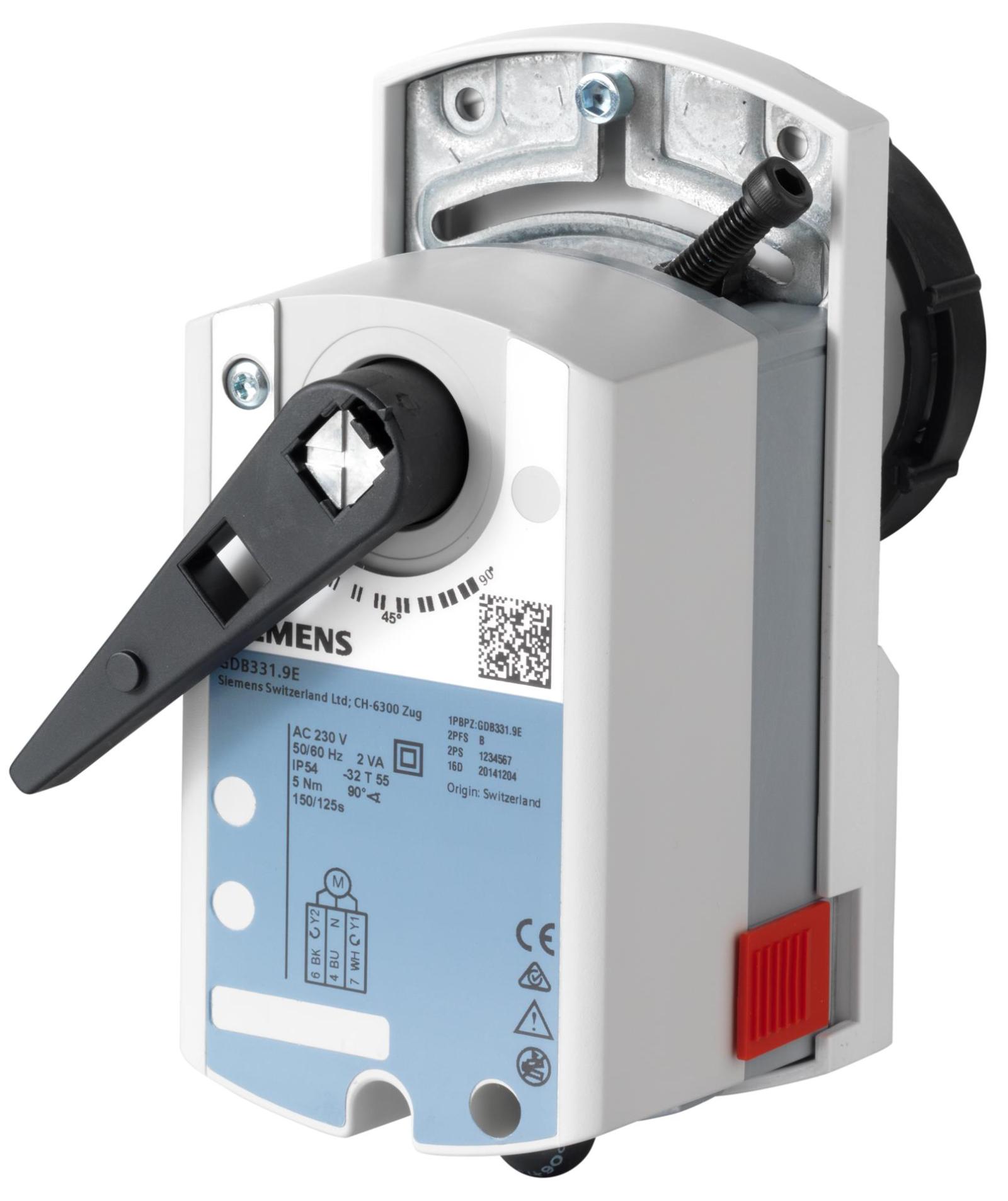 Siemens GLB341.9E Elektromotorik Rotary Aktüatör
