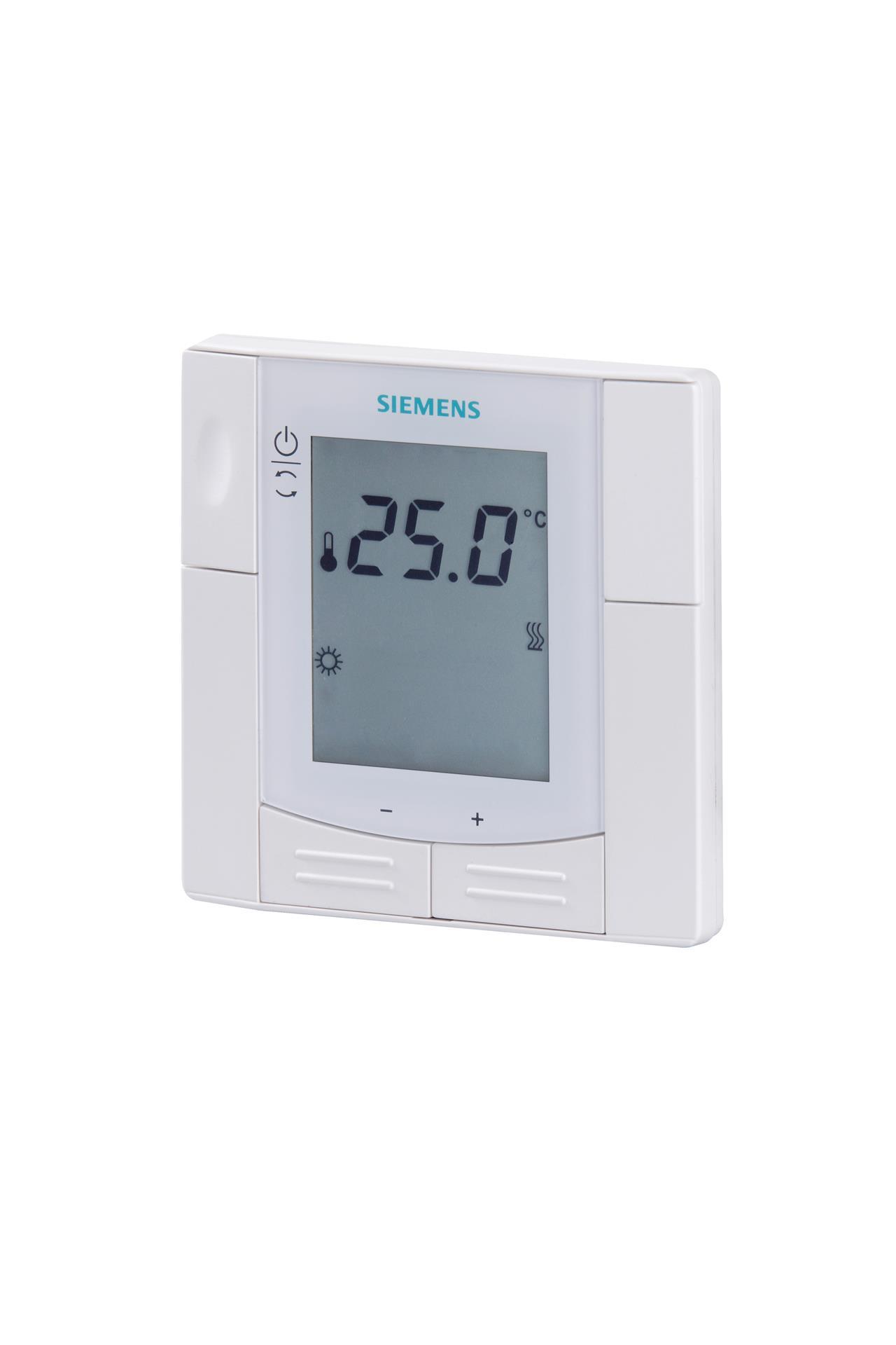 Siemens RDD310/MM Gömme Oda Termostatı (Isıtma için, SPDT, Kare Kutu Montaj, AC 230 V)