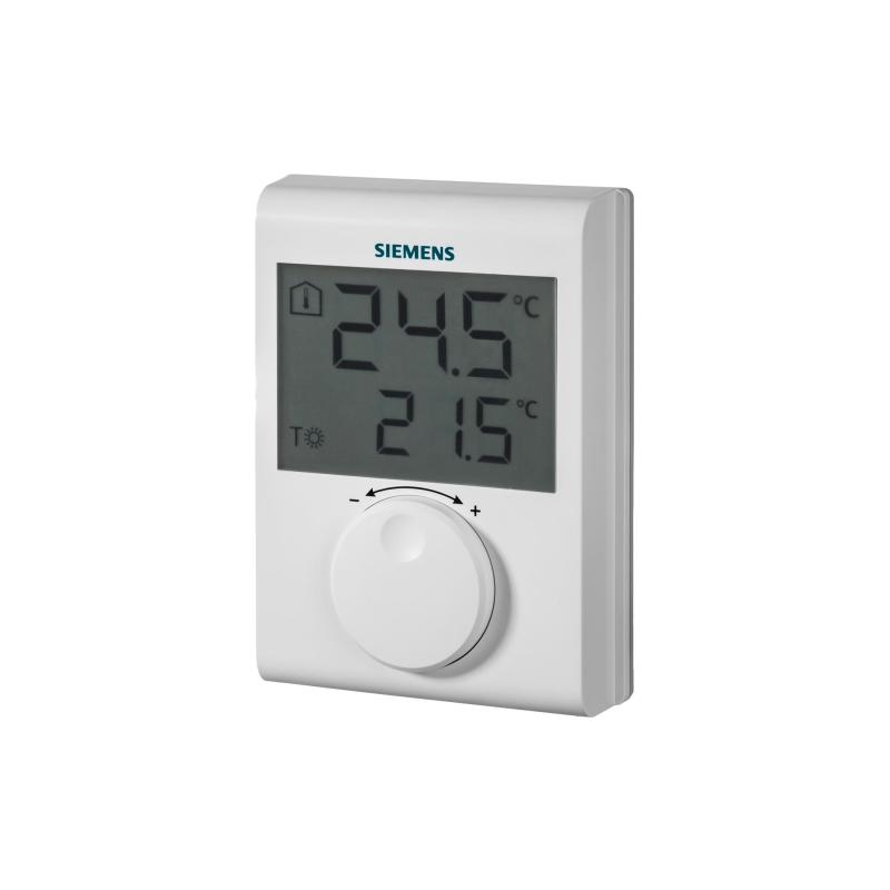 RDH100 Elektronik Oda Termostatı (Pilli, PID Kontrollü, 5…30 °C, Duvar Tipi)