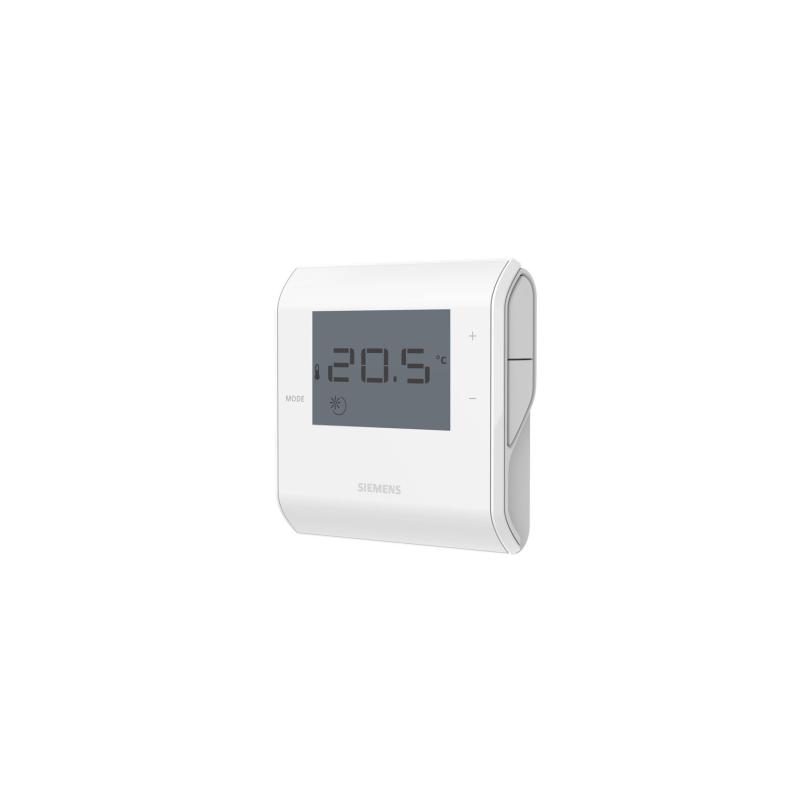 RDD50.1 Dijital Oda Termostatı (Isıtma, Pilli, DC 3 V, On/Off Çıkış, 4-35 °C, 5 A)