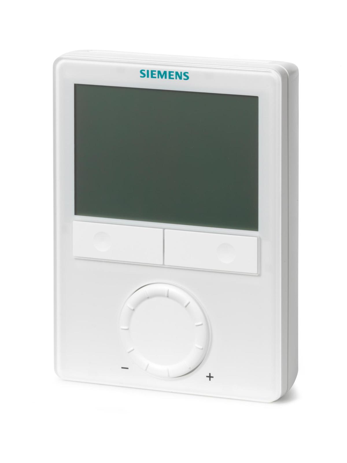 Siemens RDG110 Fancoil ve Isı Pompası Oda Termostatı (2 Konumlu Çıkış, 1 veya 3 Kademeli Fan, AC 230 V, Sıva Üstü)
