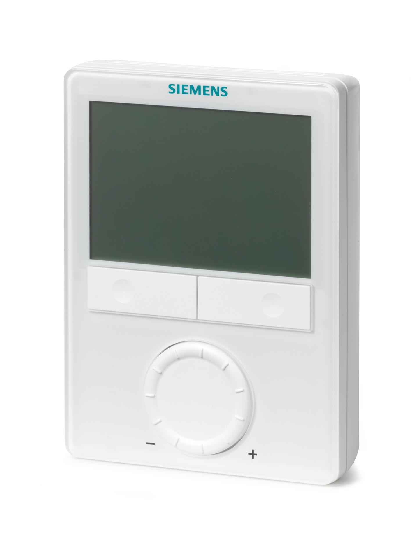 Siemens RDG110 Fancoil ve Isı Pompası Oda Termostatı (2 Konumlu Çıkış, 1 veya 3 Kademeli Fan, AC 230 V, Sıva Üstü)