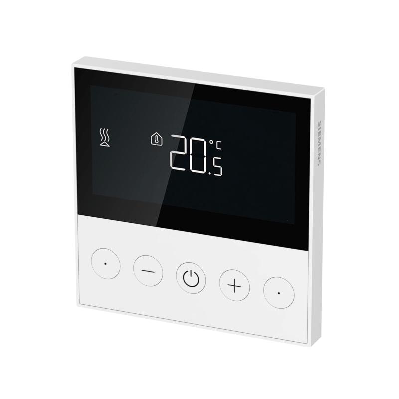 RDQ200 Sıva Altı Dijital Oda Termostatı (Isıtma veya Soğutma, NK/NA Vana Çıkışı, LCD, AC 230 V)