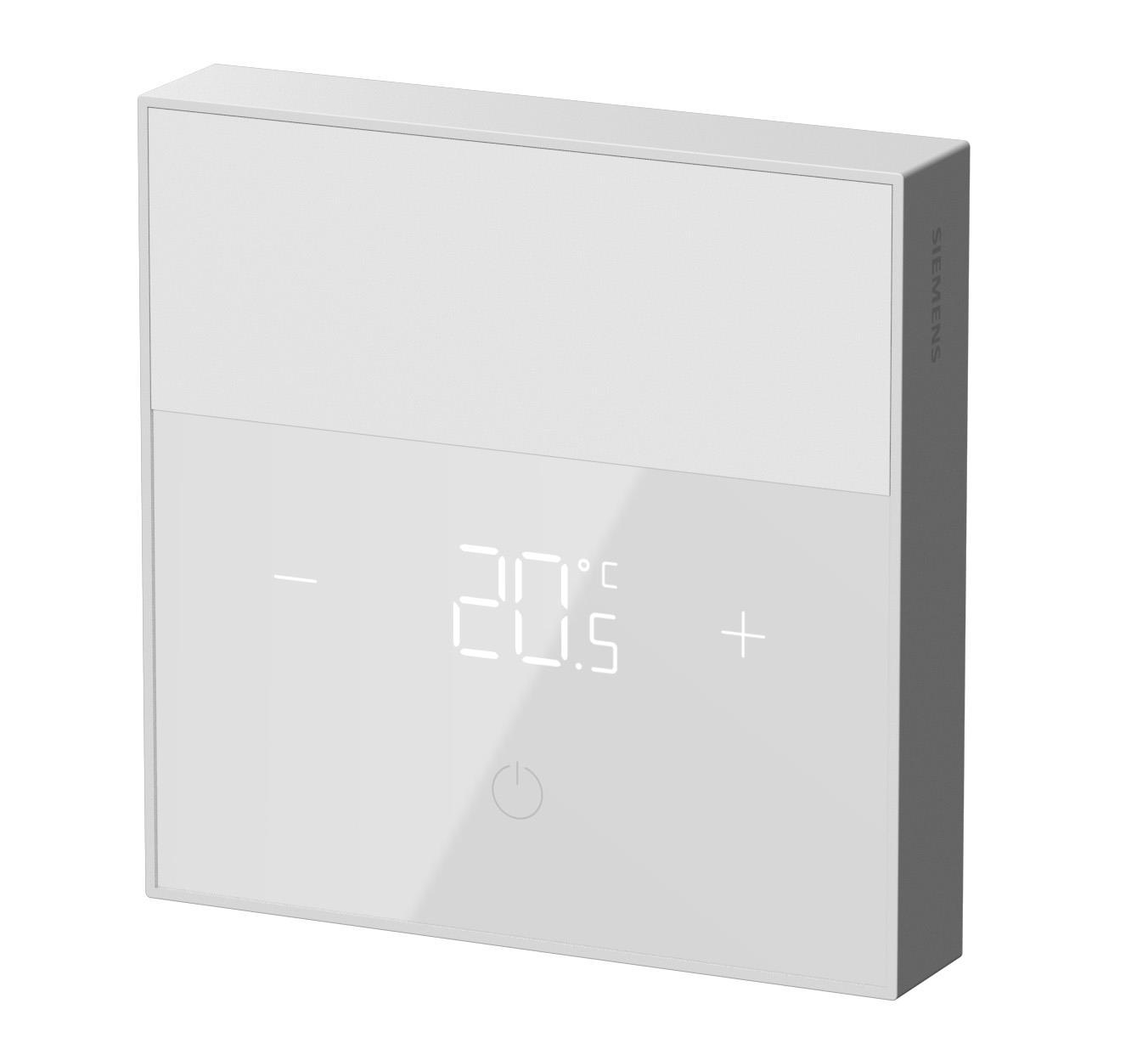 Siemens RDZ100ZB Connected Home Röle Çıkışlı Oda Termostatı (Kombiye Kablolu Bağlantı, Zigbee, Isıtma, 2 Konumlu/TPI, Pilli)