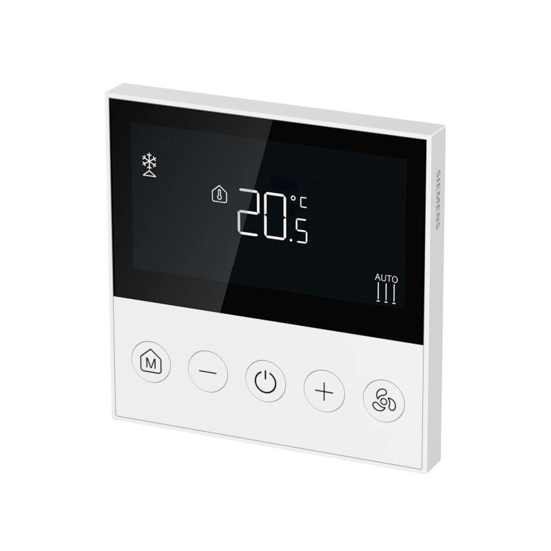 RDQ410 Sıva Altı Fancoil Termostatı (2/4 Borulu, 3 Kademeli Fan, On/Off Vana Çıkışı, LCD, AC 230 V)