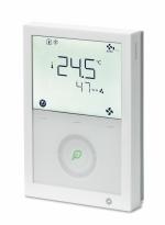Siemens RDG260KN KNX Haberleşmeli Fancoil Oda Termostatı (DC 0-10 V ve On/Off Çıkış, 3 Kademeli / DC Fan, Nem Sensörlü, AC/DC 24 V)